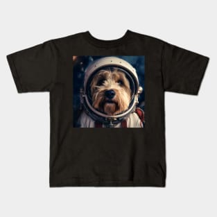 Astro Dog - Soft Coated Wheaten Terrier Kids T-Shirt